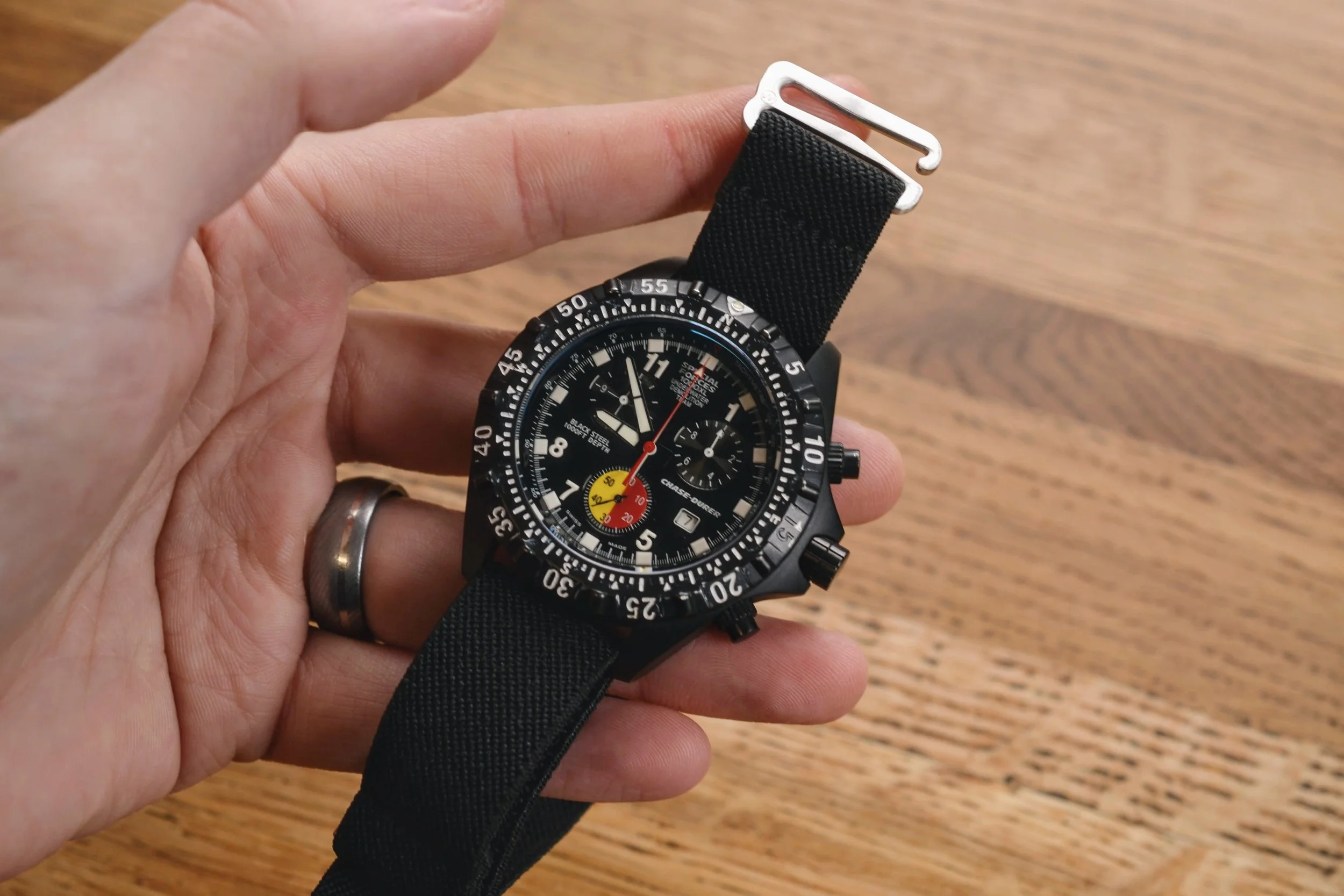 21mm Hook Strap™ Classic Stainless Steel Elastic Watch Band — Nick